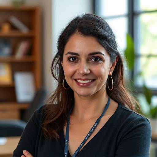 Foto de Ana Paula Oliveira, instrutora da Academia de Entrevistas Brasil
